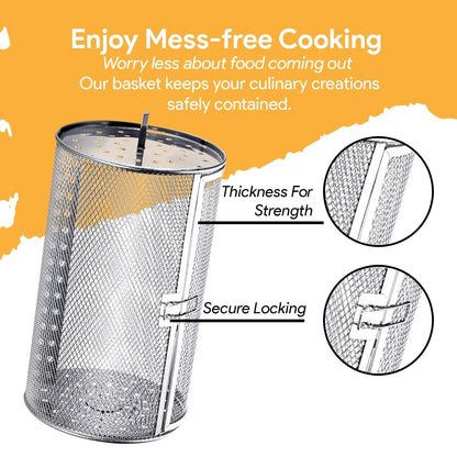🎁 Warehouse Clearance🏆 10,000 Sold This Week✨Ultimate Rotisserie Grilling Bundle | Versatile, Eco-Friendly Outdoor & Kitchen Cooking