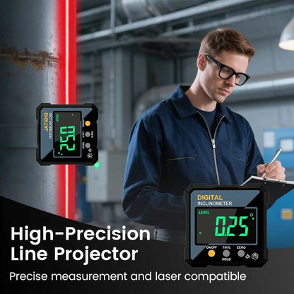 🎁 Warehouse Clearance🏆 10,000 Sold This Week✨ ⏰Magnetic Digital Level Angle Gauge